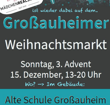 Am 15. Dezember ist Weihnachtsmarkt in Großauheim..